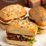 Toasts de chutney de figues,