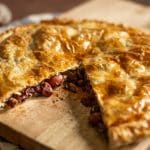 Tourte aux gésiers et foies de volaille