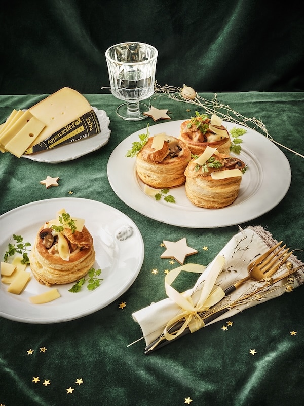 recette de Vol-au-vent à la dinde et à la béchamel