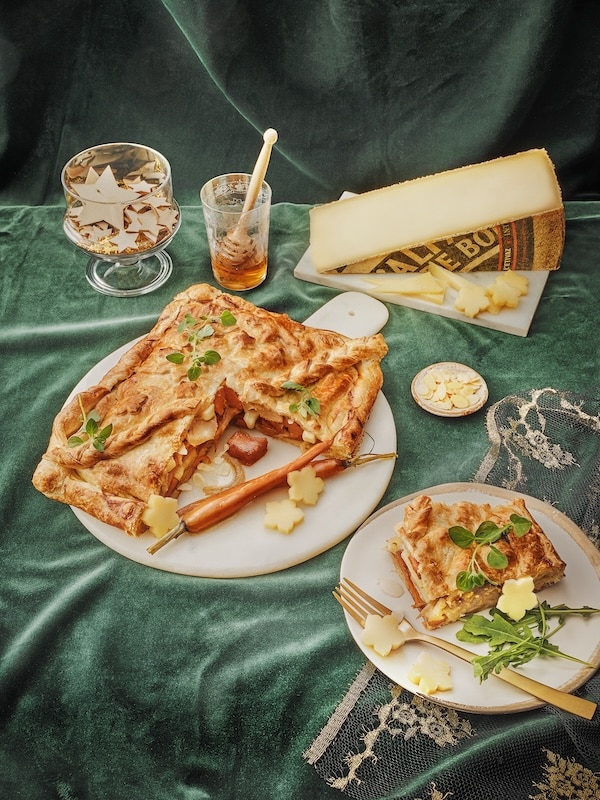 recette de Wellington de légumes d’hiver rôtis