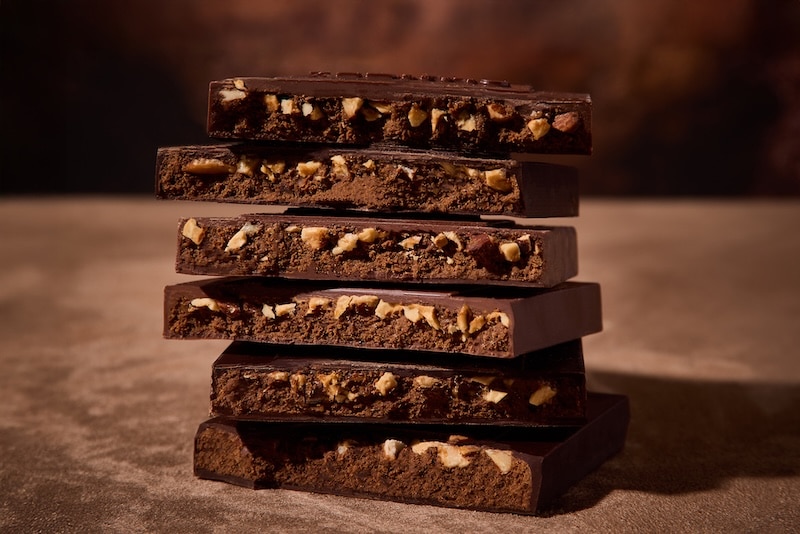 L'Instant Carré chocolat Noir et Lait