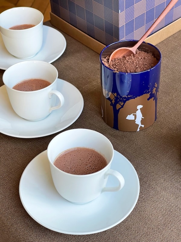 chocolat chaud Jean-Paul Havin