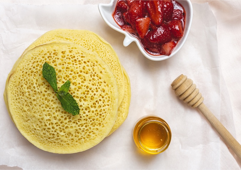 recette de Crêpes mille trous à la Floraline