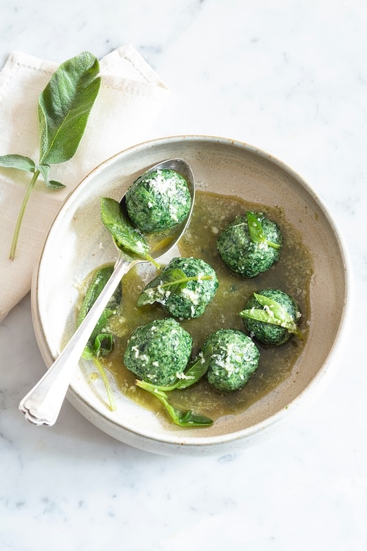 recette de Gnocchis d'épinards et ricotta