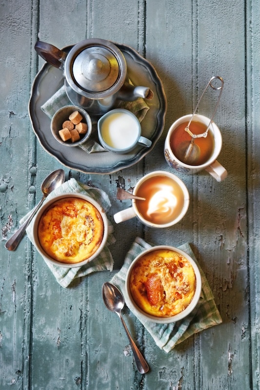 recette de Petit gratin de pomelo au crumble