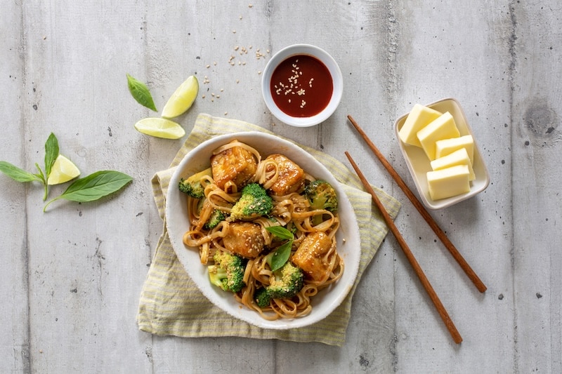 recette de Nouilles coréennes pimentées