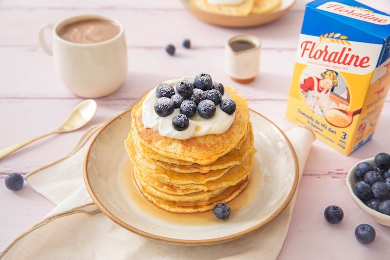 recette de Pancakes à la Floraline