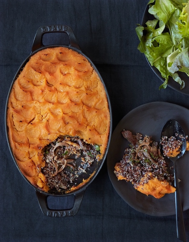 recette de Quinoa d’Anjou façon parmentier