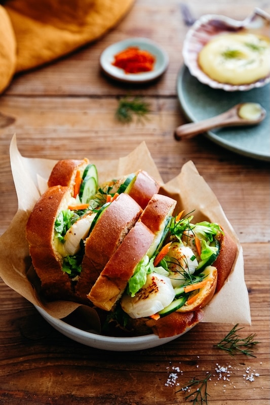 recette de Rolls de Saint-Jacques de la baie