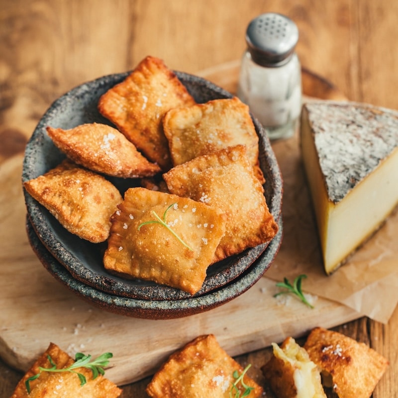 recette de Tourtons aux pommes de terre et à la Tomme