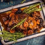 Agneau braisé aux fruits secs