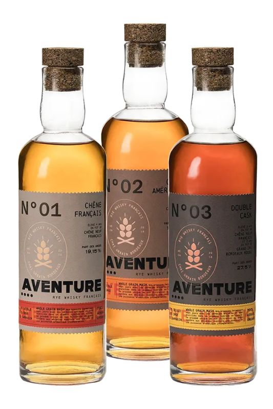 Rye whiskies Aventure Whisky