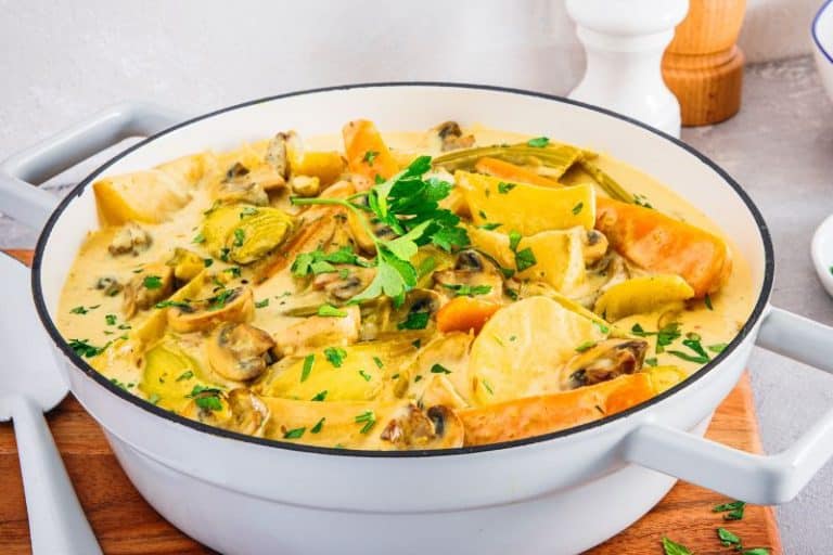 Blanquette de légumes au curry