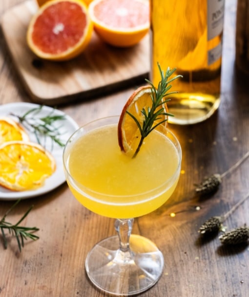 Les cocktails aux vins blancs de Bordeaux Bord'O Orange Kiss