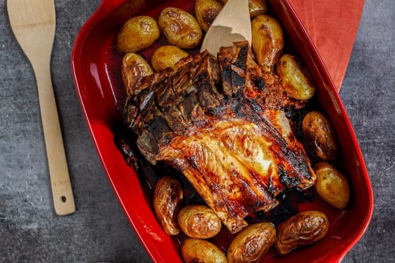 Carré de veau aux figues