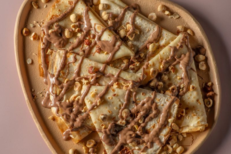 Crêpes cœur fondant à la Guerlinette