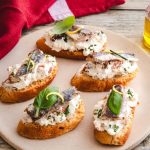 Crostinis aux sardines Pêche du Jour