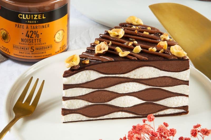 Gâteau de crêpes à la pâte à tartiner