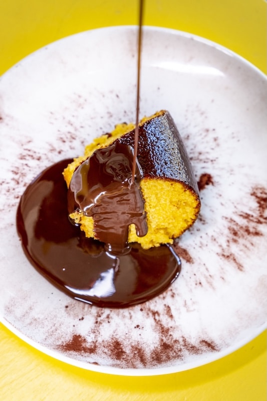 recette de Gâteau aux carottes glaçage chocolat