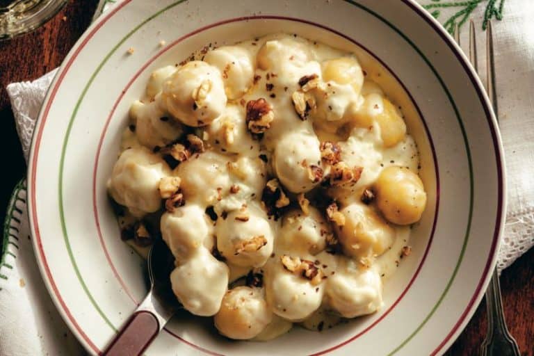 Gnocchi gorgonzola e noci