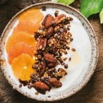 Bowl au granola et aux agrumes