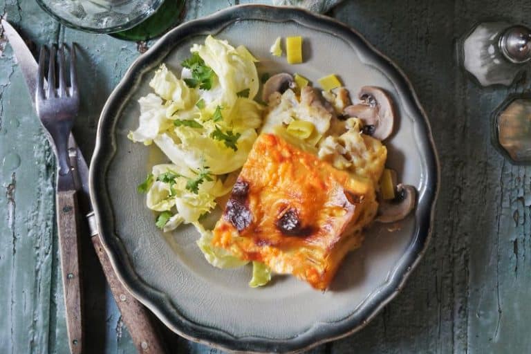 Gratin de cabillaud au duo de fromages