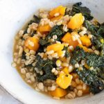 Orge potiron et chou toscan