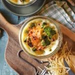 Petits gratins au chou romanesco