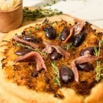 Pissaladière à la choucroute cuisinée