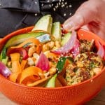 Poke bowl aux boulettes de veau