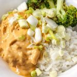 Poulet coco cacahuètes