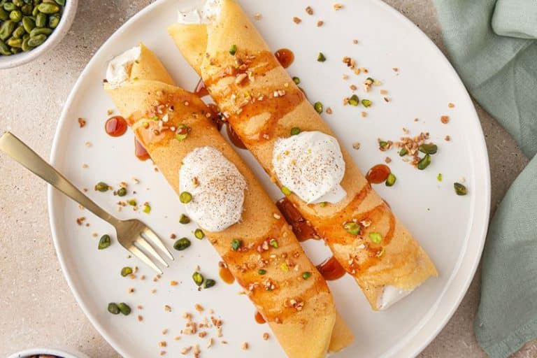 Crêpes Pumpkin Spice Latte