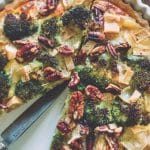 Quiche au Reblochon et aux brocolis