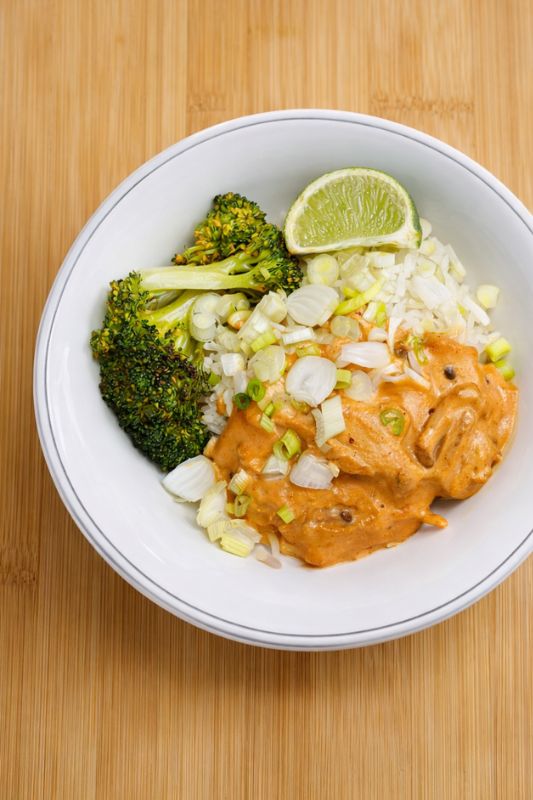 recette de poulet coco cacahuètes