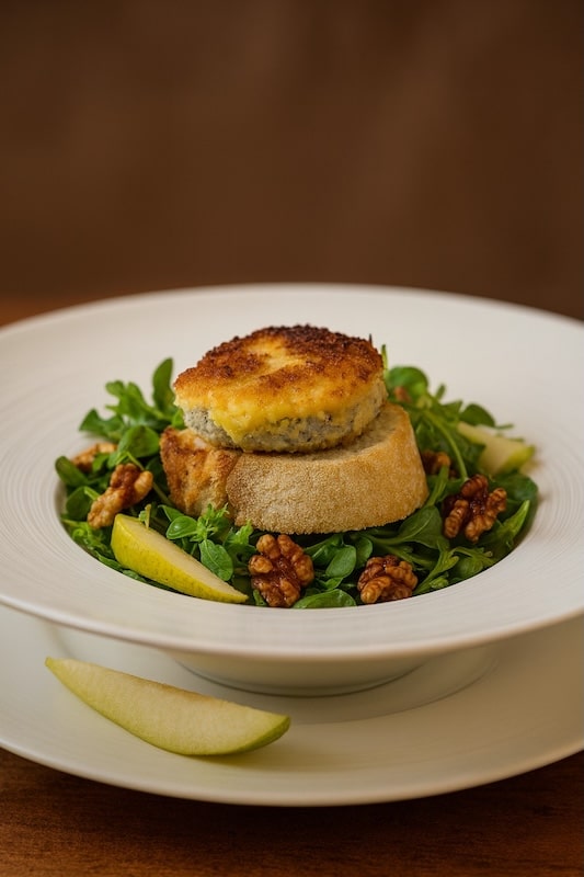 recette de Salade d’hiver aux herbes fraîches