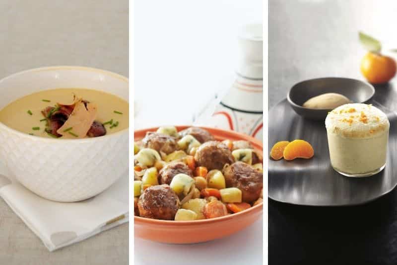 Le menu de la semaine du 19 janvier