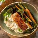 Saumon au four sauce soja