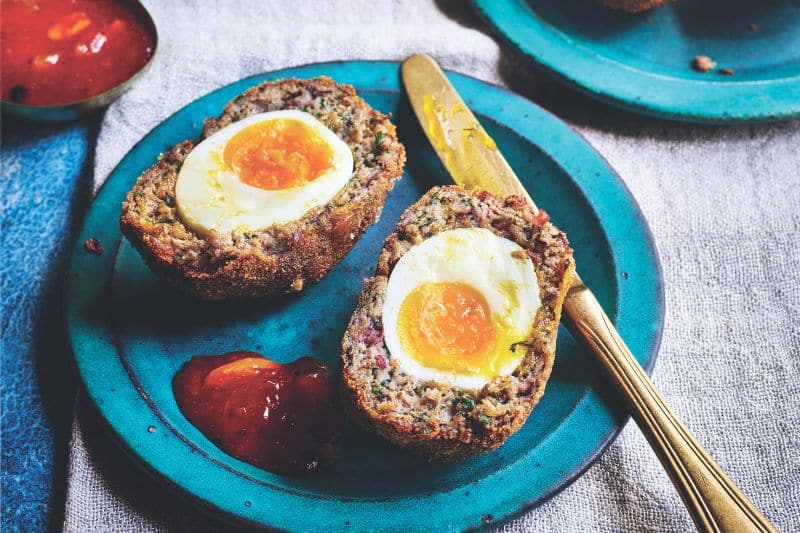 Oeufs écossais persans