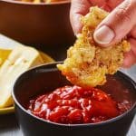 Smashed potatoes au Reblochon