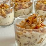 Verrines pommes pistaches