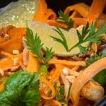 Carottes façon pad thaï