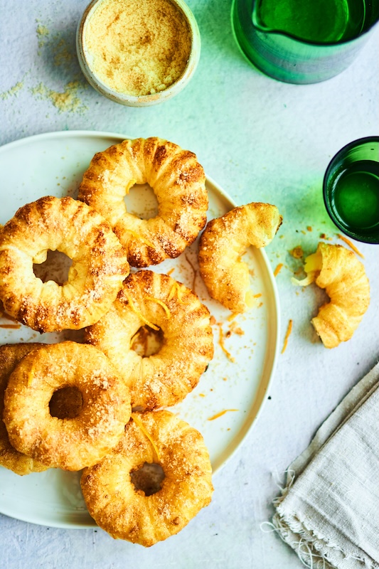 recette de Beignets de pomme aux zestes d’orange