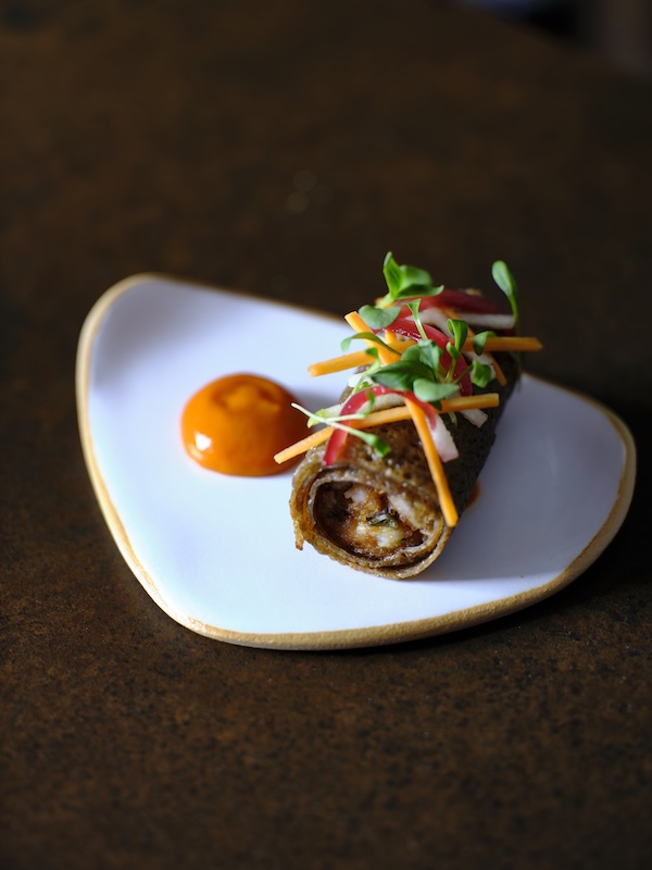 recette de Galette saucisse à la sauce Sriracha