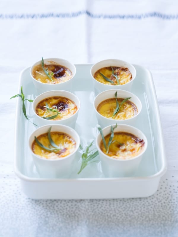 recette de Petits pots de crème au Reblochon