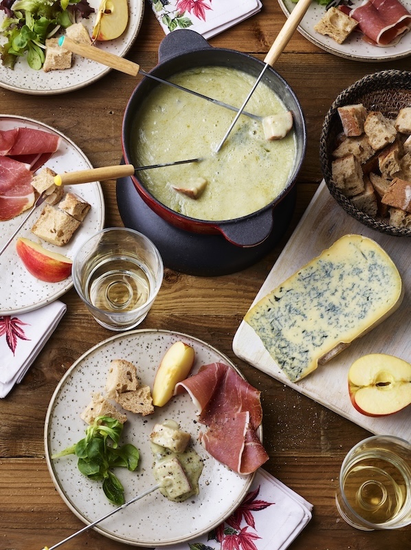 recette de Fondue au Bleu de Gex