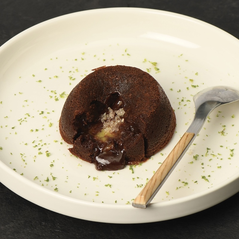 recette de Mi-cuits chocolat citron