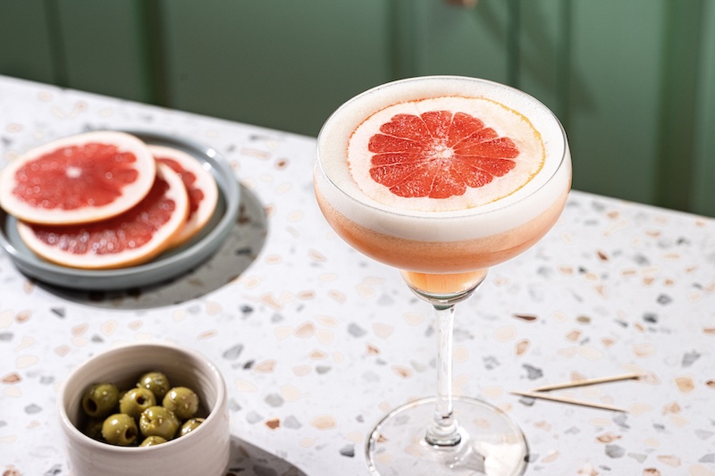 Mocktail au pamplemousse rose de Floride