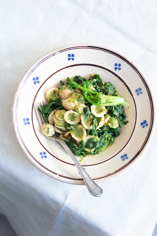 recette Orecchiette aux brocolis-raves