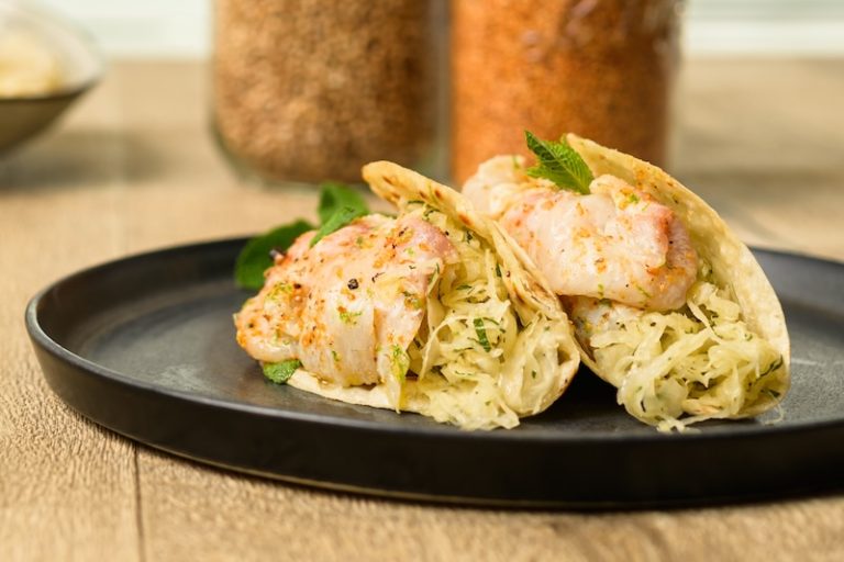 Tortillas maison choucroute crue