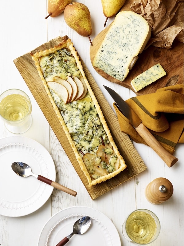 recette de Tarte au Bleu de Gex